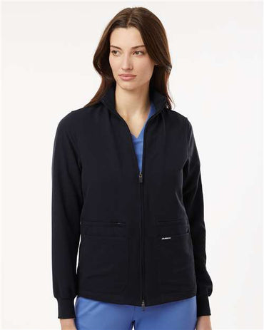 Women's Ceri Essential Full-Zip 6-Pocket Scrub Jacket