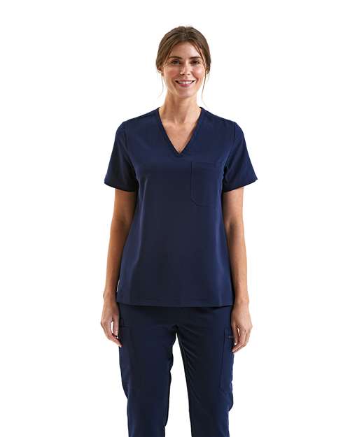 Women's Limitless V-Neck Stretch Scrub Top