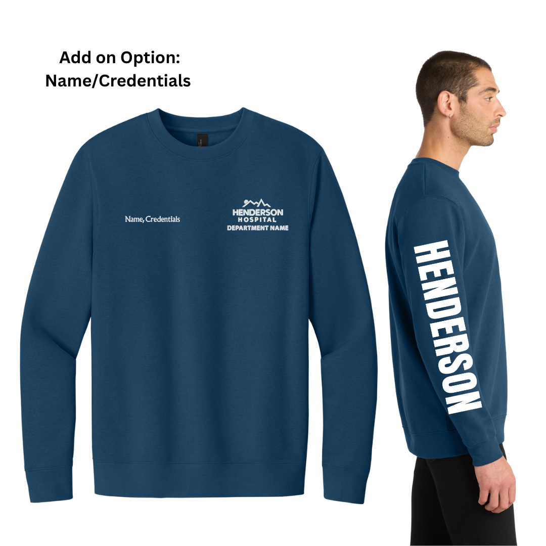 Therapy PT/OT/ST Dept.Crewneck - Henderson Hospital