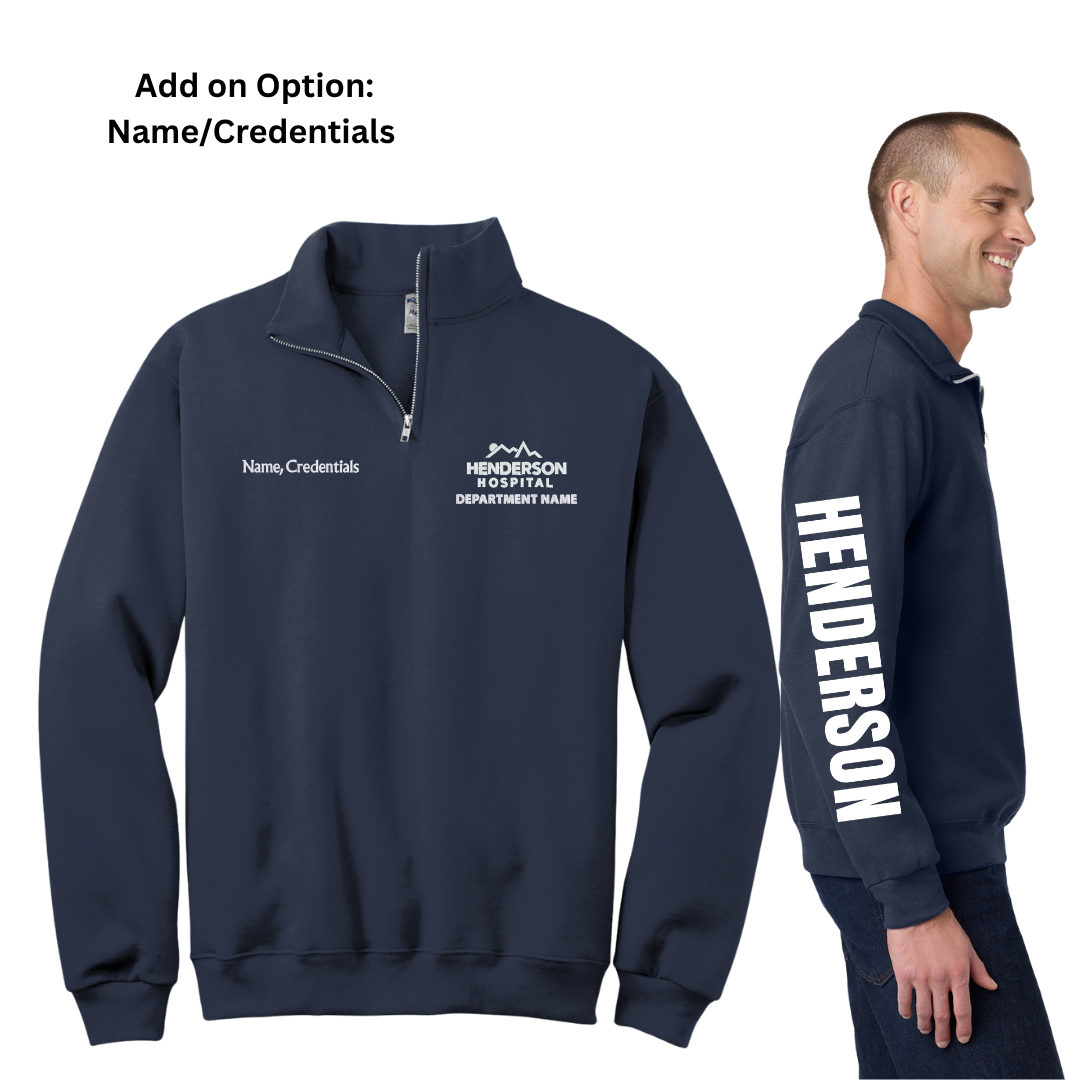 Supply Chain - Dept. 1/4 Zip Pullover - Henderson Hospital