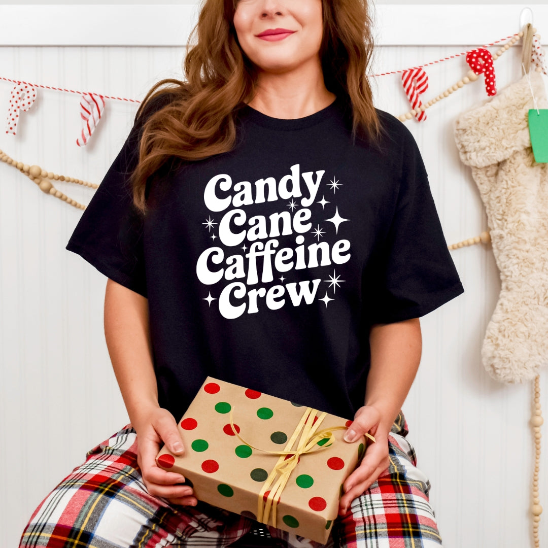 Christmas T-Shirt Candy Cane Crew - Nurse
