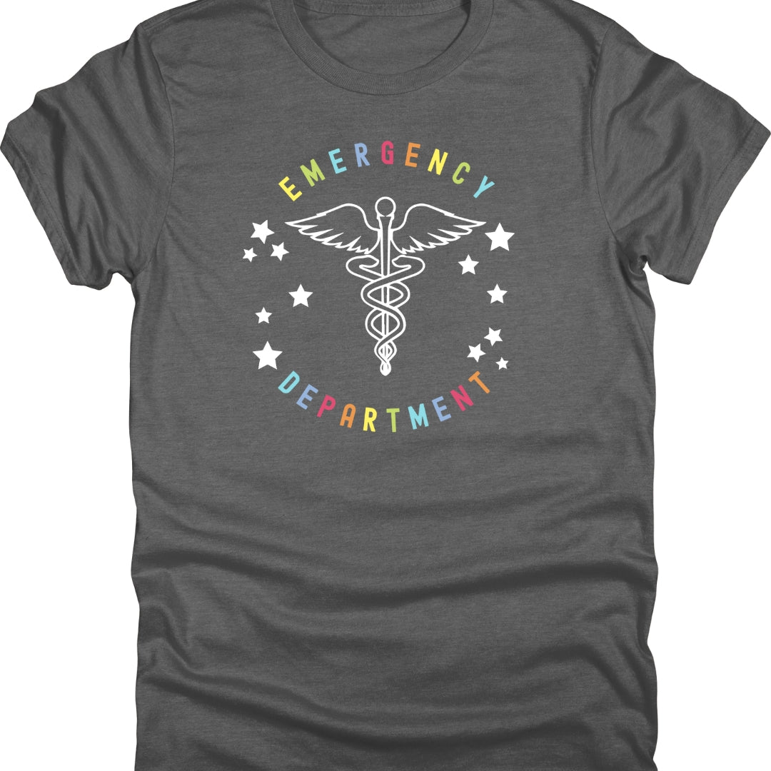 Emergency Department Logo T-Shirt – ER Nurse Tee