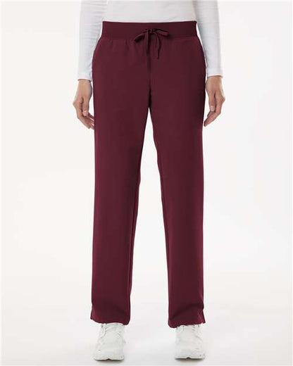 Women's Petite Sizes Xenos Essential Knit-Waist Scrub Pants