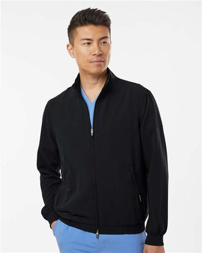 Men's Wolfe Everyday Full-Zip 6-Pocket Scrub Jacket