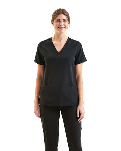 Women's Invincible V-Neck Stretch Scrub Top