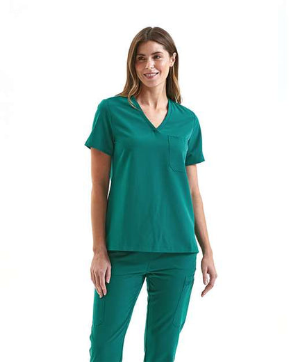 Women's Limitless V-Neck Stretch Scrub Top