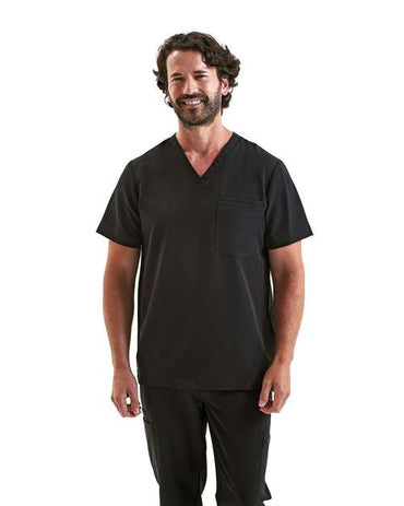 Men's Limitless V-Neck Stretch Scrub Top