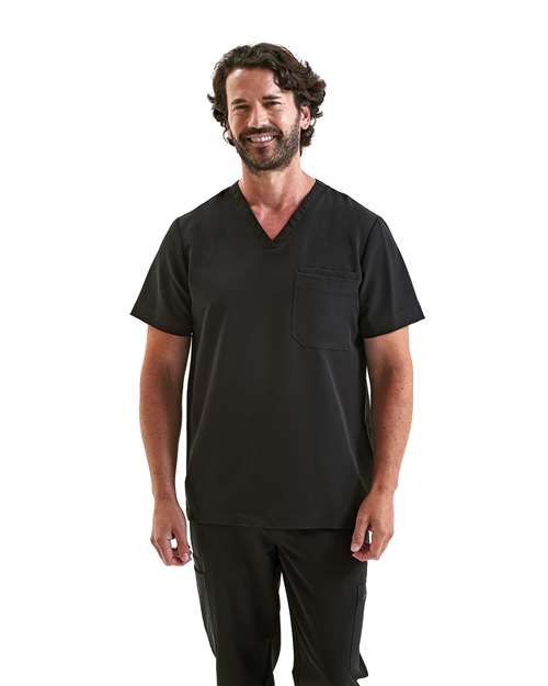Men's Limitless V-Neck Stretch Scrub Top