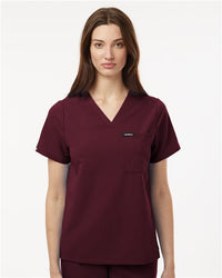 Women's Rhena Essential 1-Pocket Scrub V-Neck Top