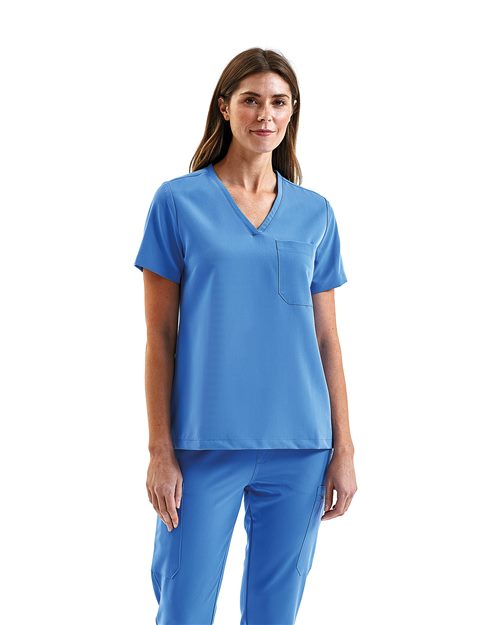Women's Limitless V-Neck Stretch Scrub Top
