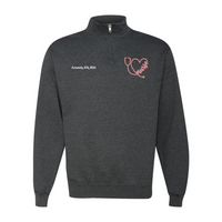Nurse Custom Sweater 1/4 zip up
