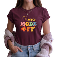 Nurse Mode Off – Retro Vintage T-Shirt