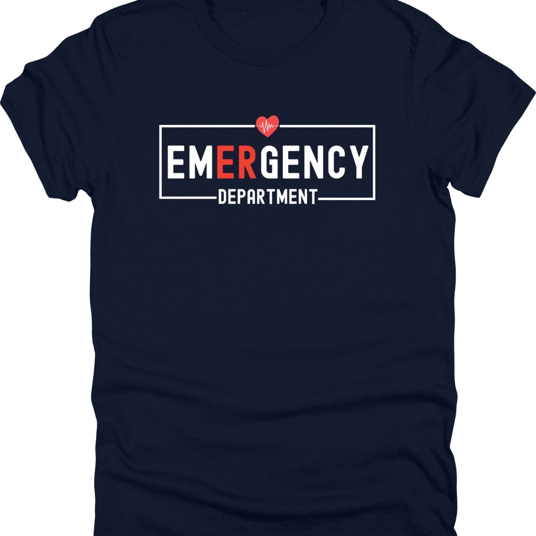 Emergency Department T-Shirt – ER Nurse Apparel