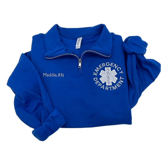 Emergency Department Quarter Zip Sweatshirt