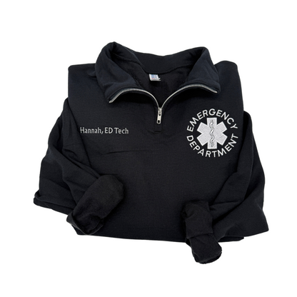 Emergency Department Quarter Zip Sweatshirt