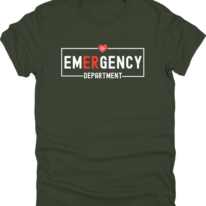 Emergency Department T-Shirt – ER Nurse Apparel