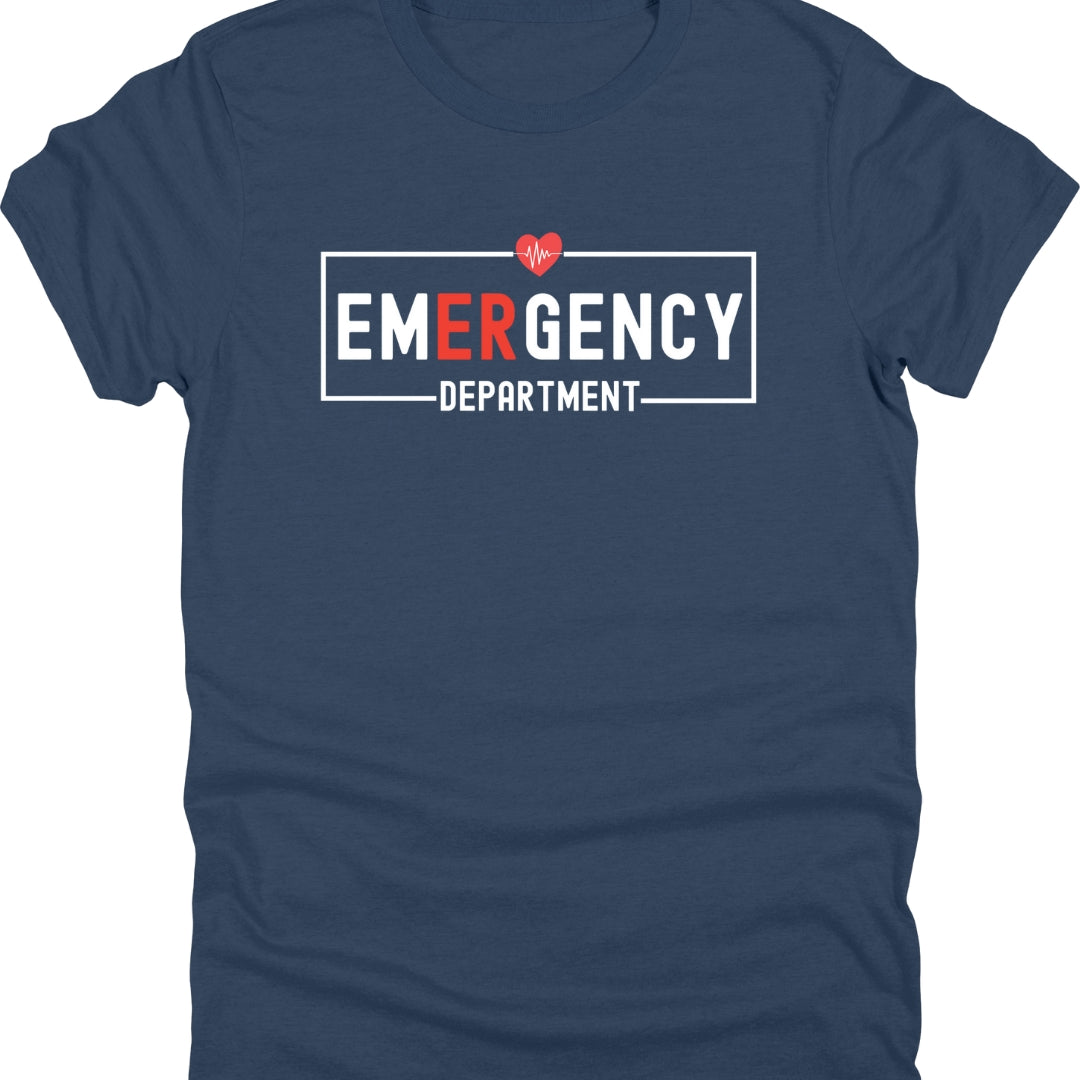 Emergency Department T-Shirt – ER Nurse Apparel
