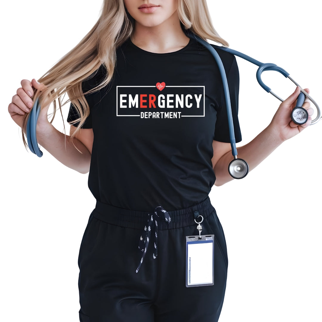 Emergency Department T-Shirt – ER Nurse Apparel
