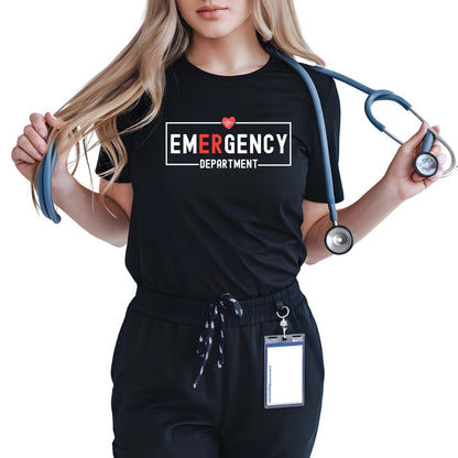 Emergency Department T-Shirt – ER Nurse Apparel