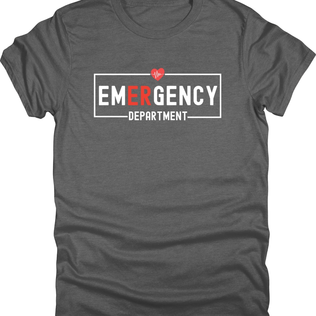 Emergency Department T-Shirt – ER Nurse Apparel