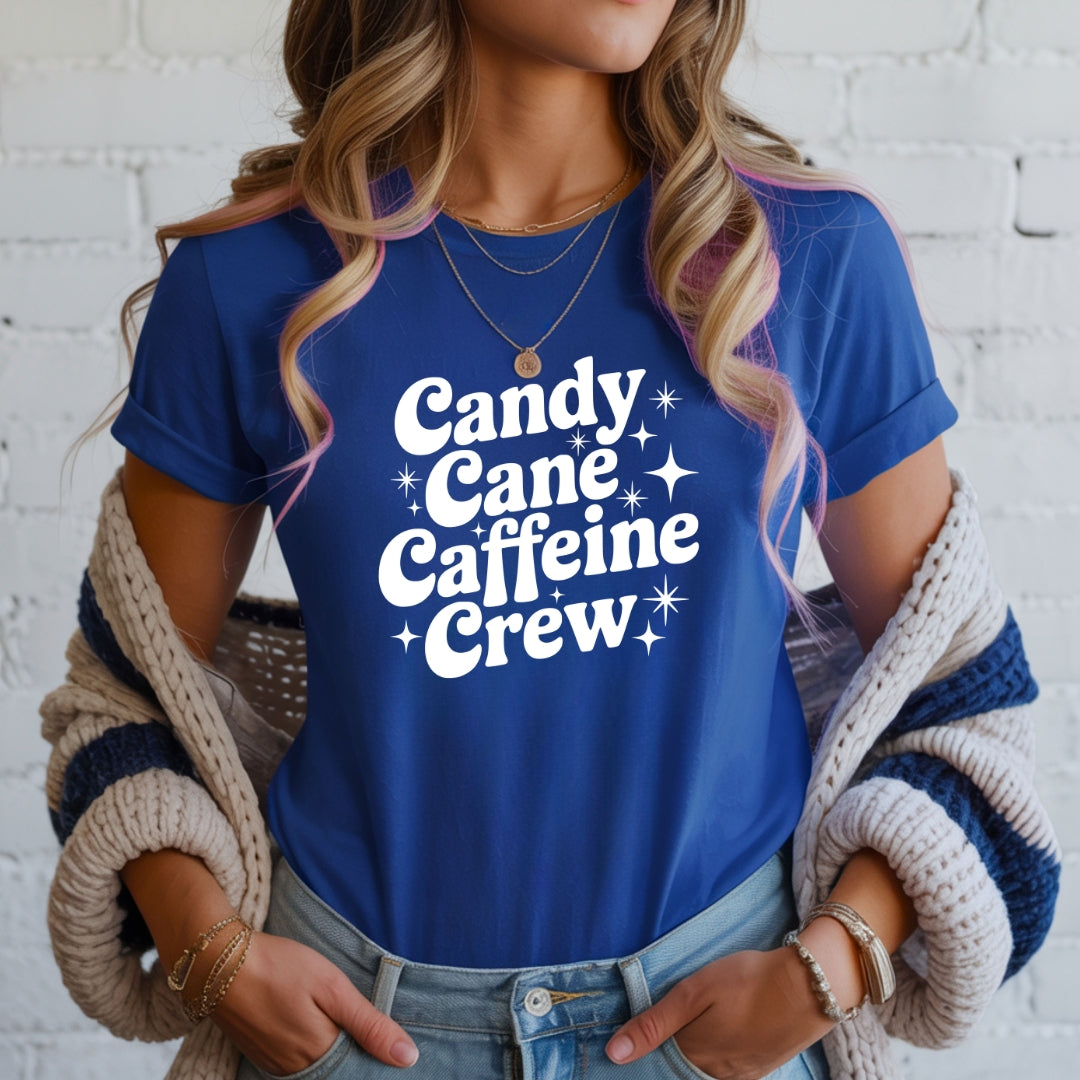Christmas T-Shirt Candy Cane Crew - Nurse