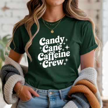 Christmas T-Shirt Candy Cane Crew - Nurse