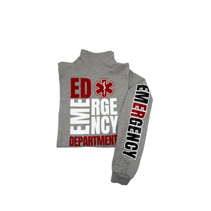 Emergency Department Quarter Zip Sweater