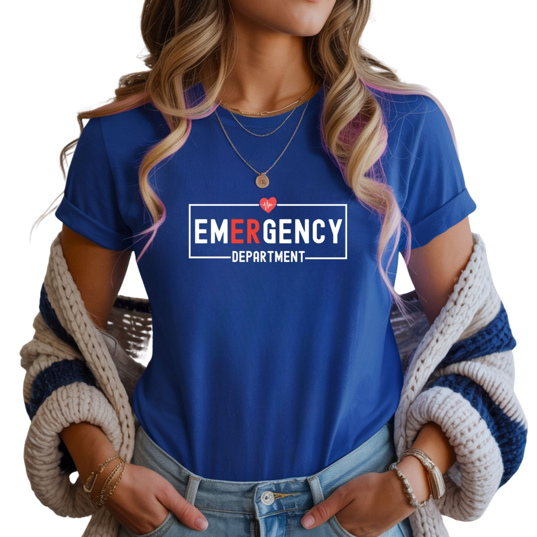 Emergency Department T-Shirt – ER Nurse Apparel