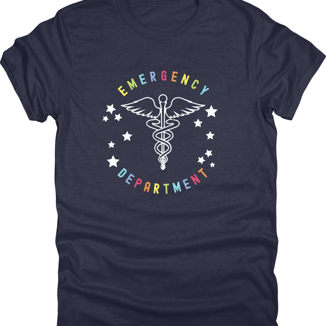 Emergency Department Logo T-Shirt – ER Nurse Tee