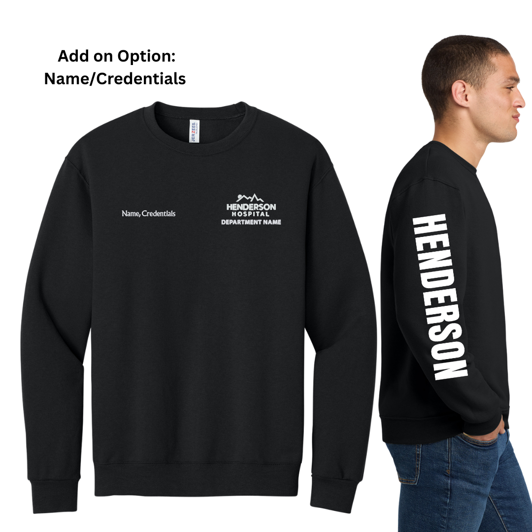 Lab/Phlebotomy Dept.Crewneck - Henderson Hospital