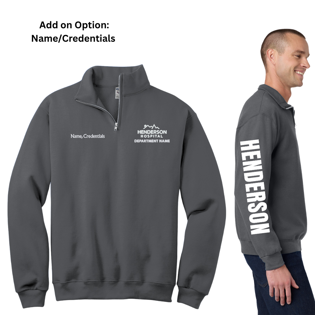 Pharmacy -  Dept. 1/4 Zip Pullover - Henderson Hospital