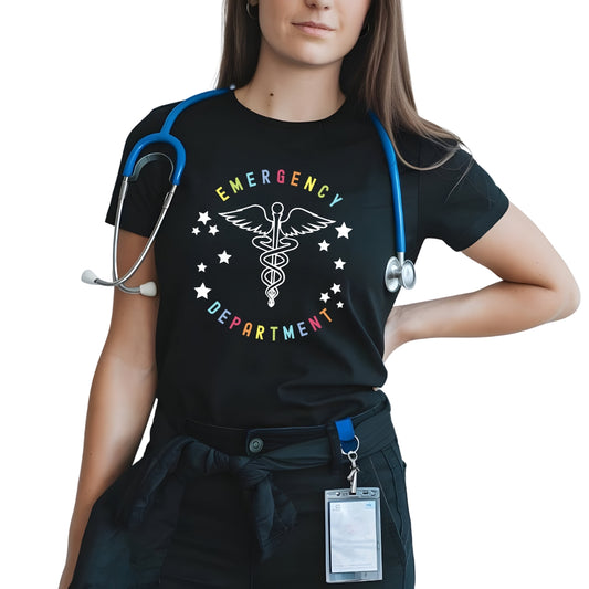 Emergency Department Logo T-Shirt – ER Nurse Tee