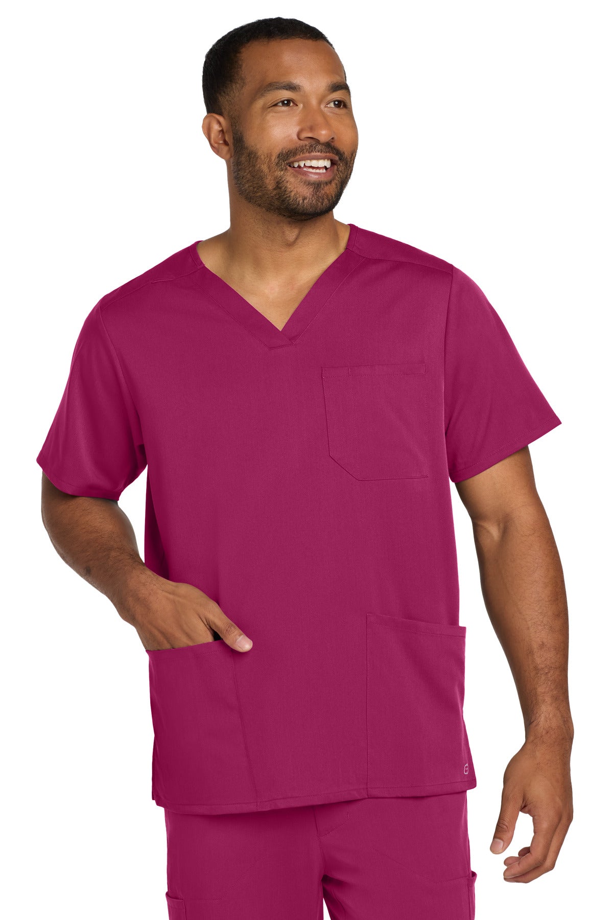 Wink ®  Men's Premiere Flex ™  V-Neck Top WW5068
